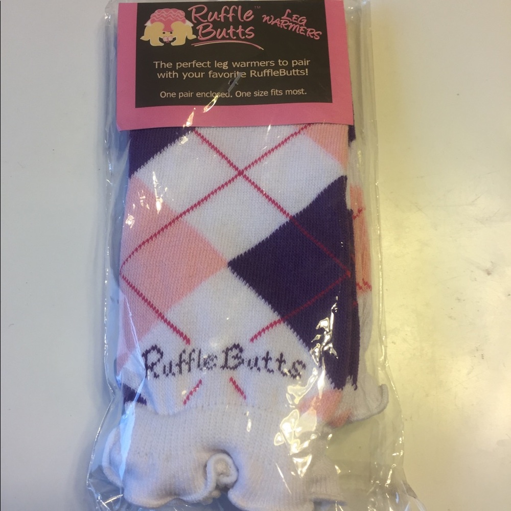 Infant/toddler argyle leg warmers